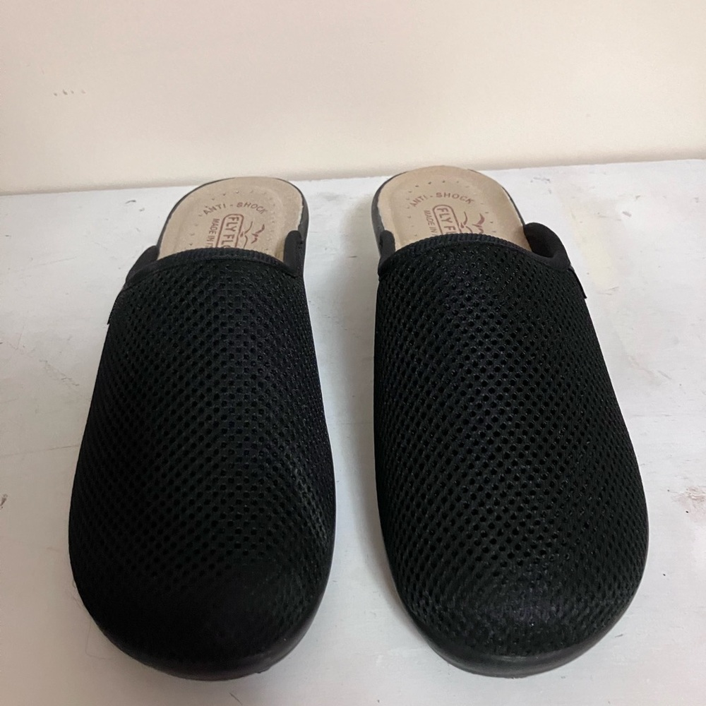 Black Slip Ons